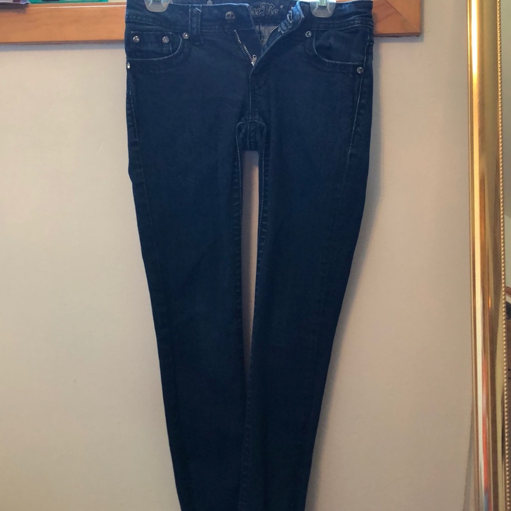 Miss Me Dark Wash Skinny Jeans